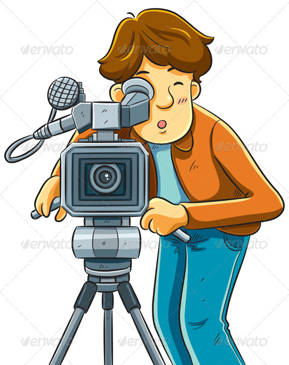 Video Camera Cartoon