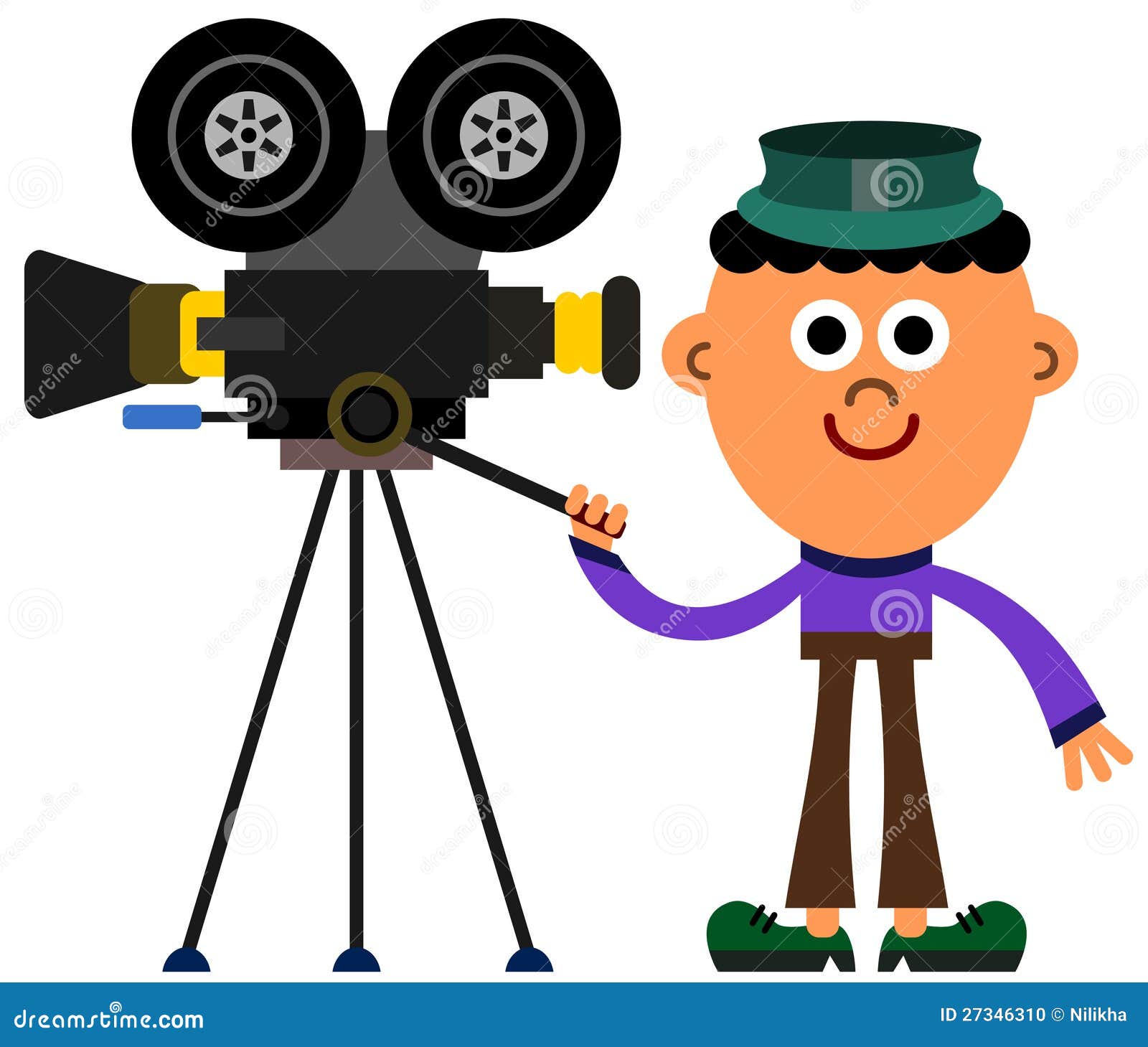 Video Camera Cartoon Cute