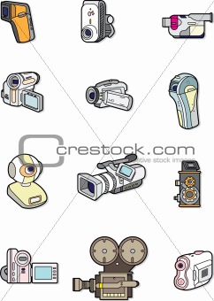 Video Camera Cartoon Icon