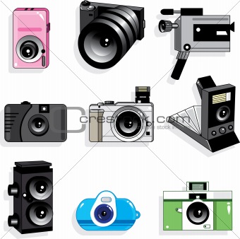 Video Camera Cartoon Icon