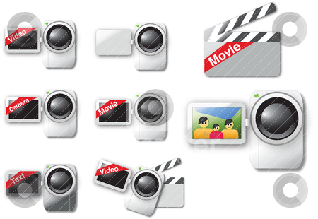 Video Camera Icon Vector