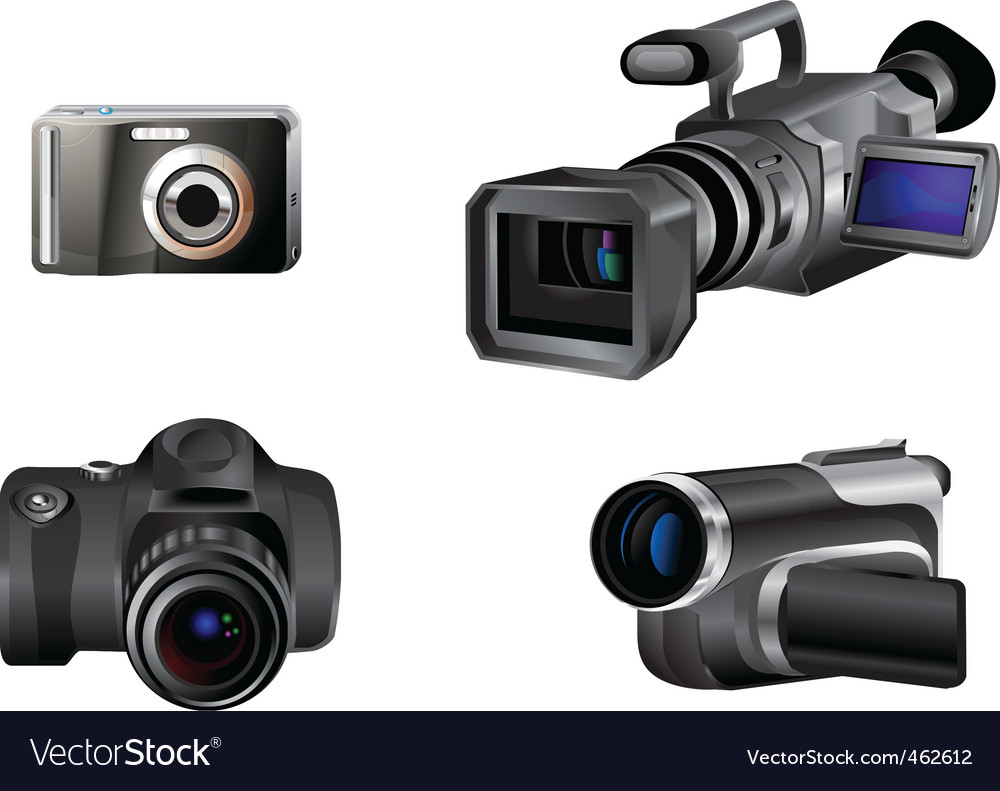 Video Camera Icon Vector