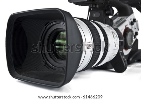 Video Camera Lens Front