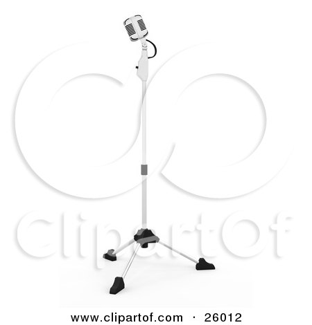 Video Camera With Stand Clipart