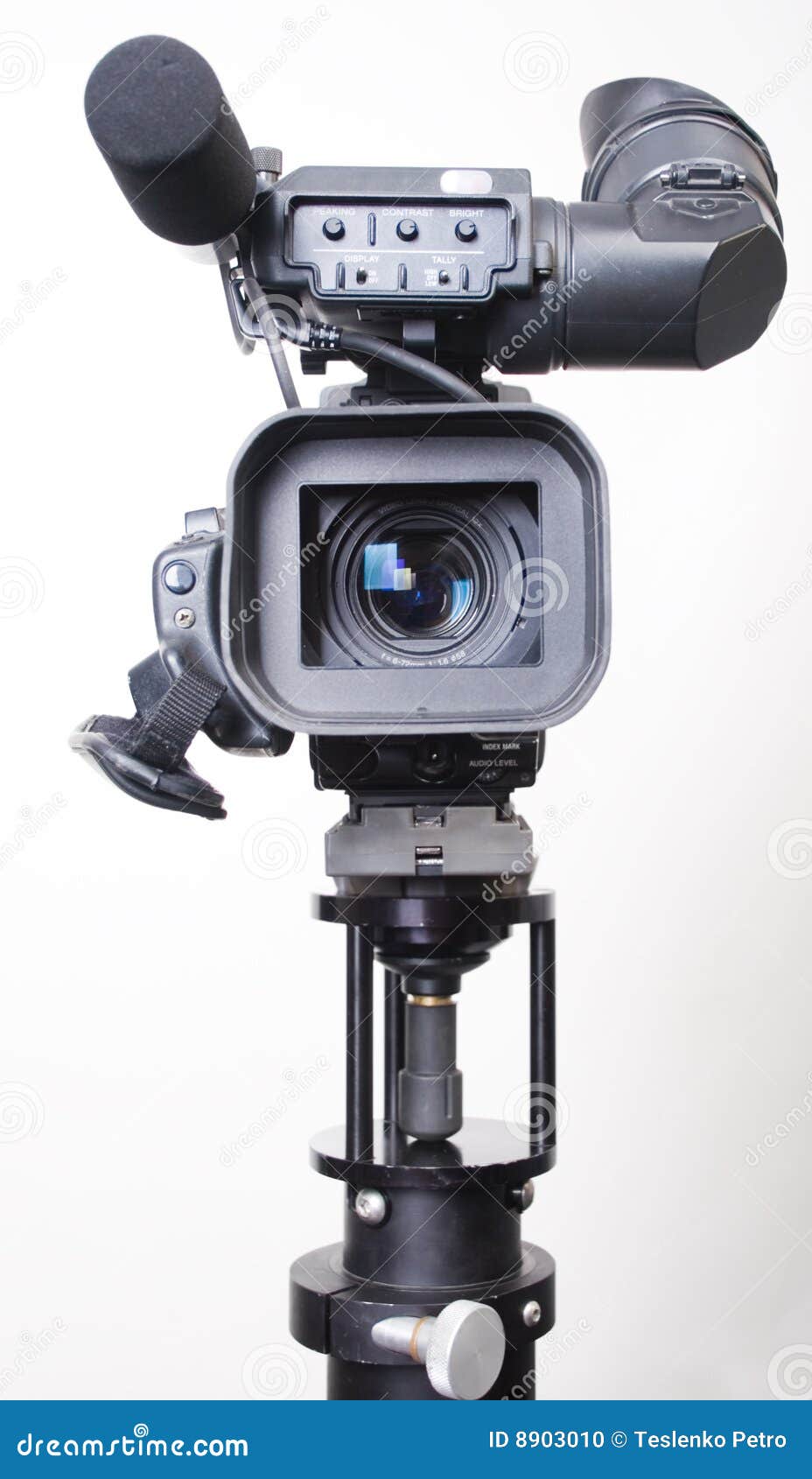 Video Camera With Stand Clipart