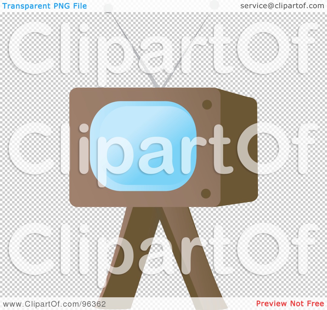 Video Camera With Stand Clipart