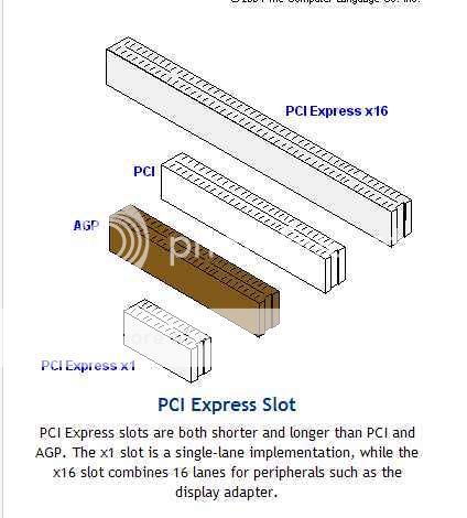 Video Card Types Slot