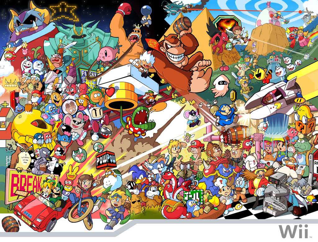 Video Game Characters Wallpaper