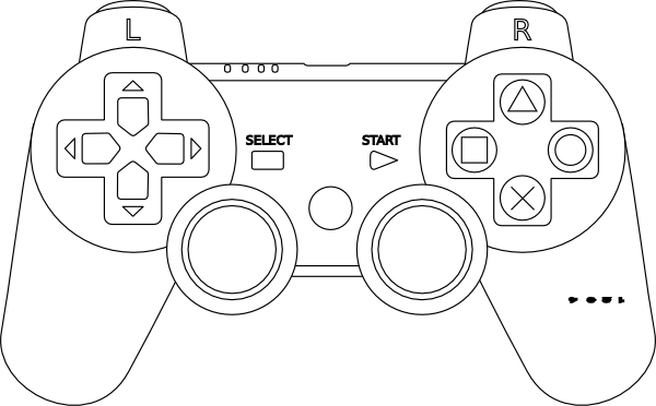 Video Game Controller Art