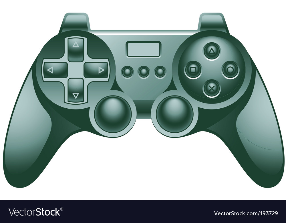 Video Game Controller Cartoon