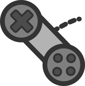 Video Game Controller Cartoon