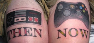 Video Game Controller Tattoo