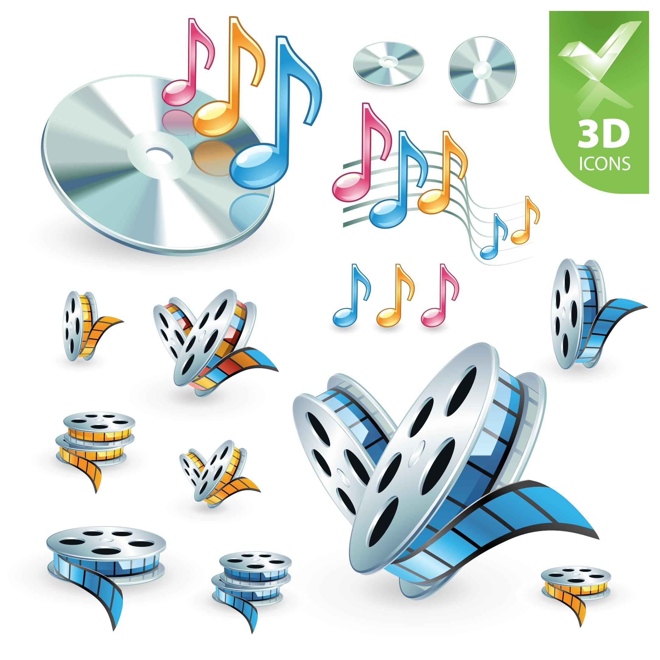 Video Icon Free Vector