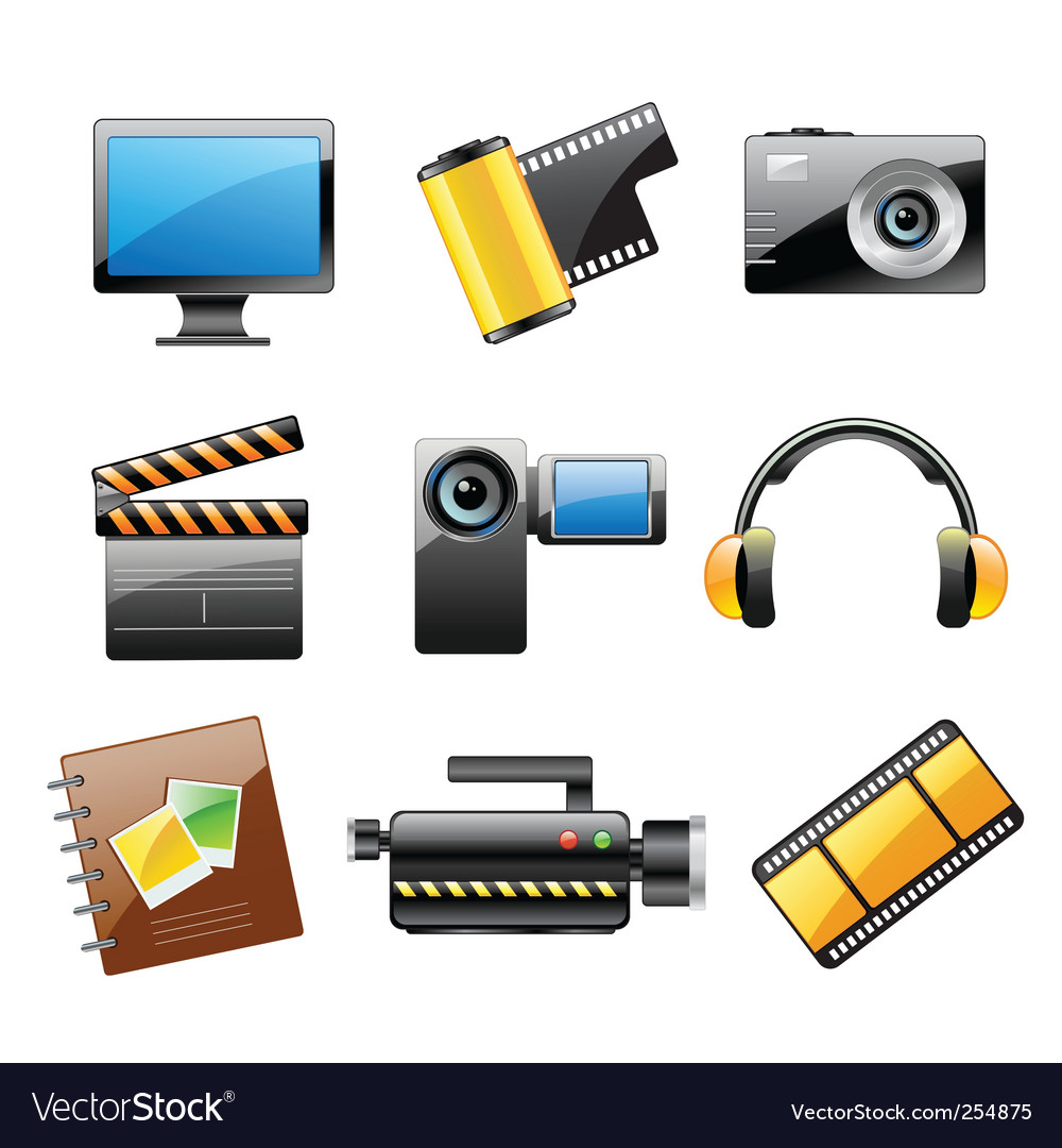 Video Icon Vector Download