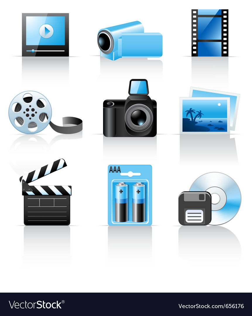 Video Icon Vector Download