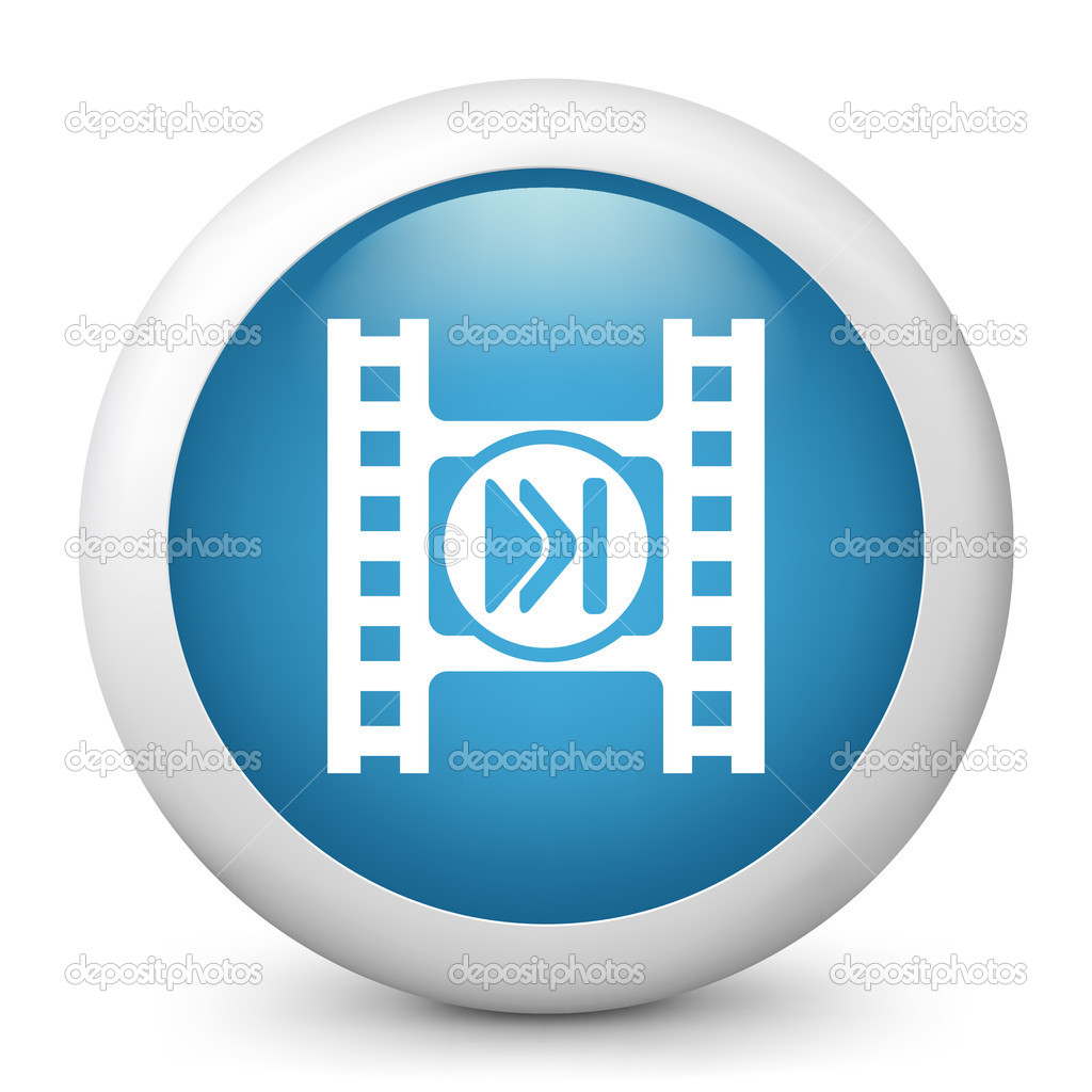 Video Player Icon Vector