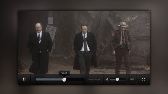 Video Player Interface Psd