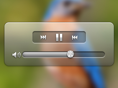 Video Player Psd