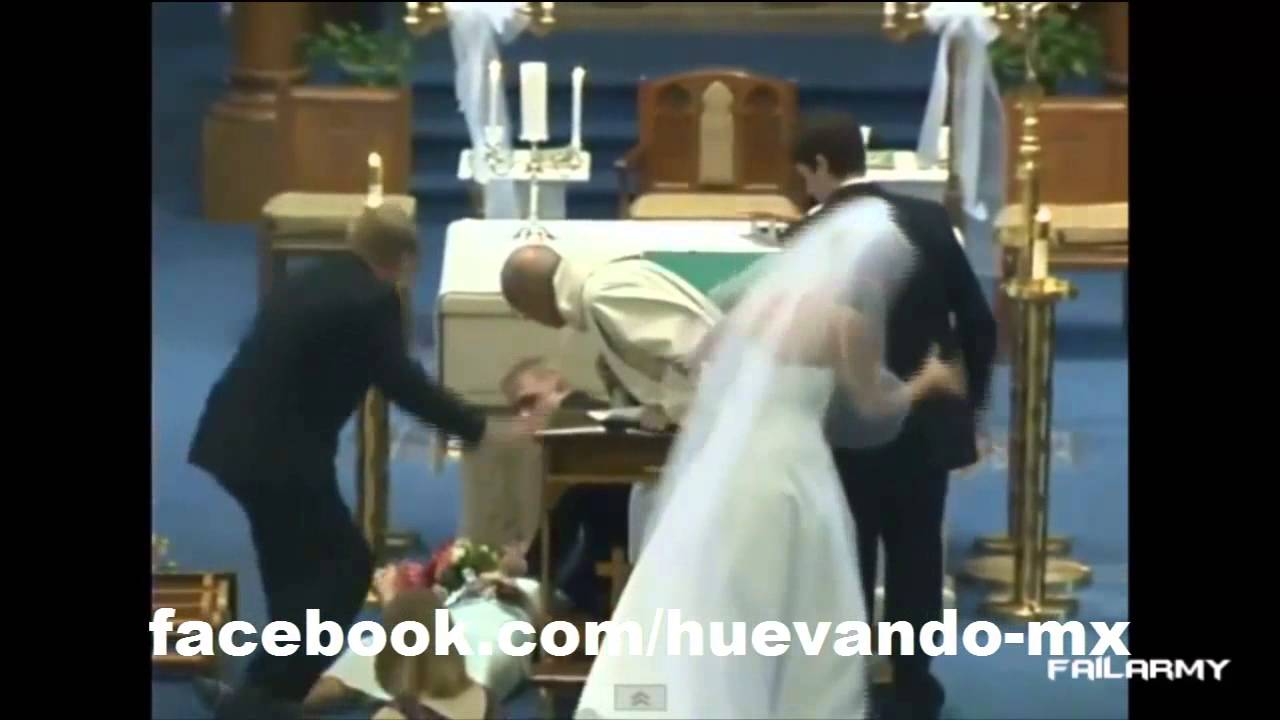 Videos Chistosos De Caidas En Bodas