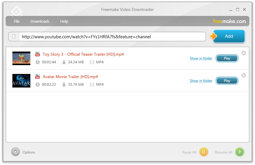 Videos Downloader Software