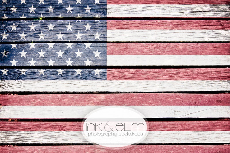 Vintage Us Flag Background