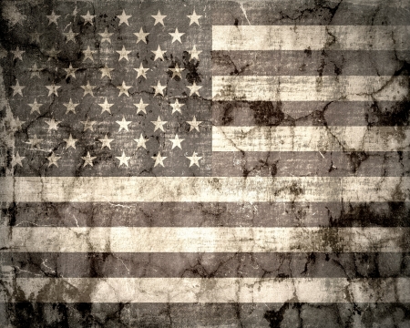 Vintage Us Flag Background