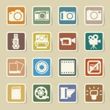 Vintage Video Camera Icon