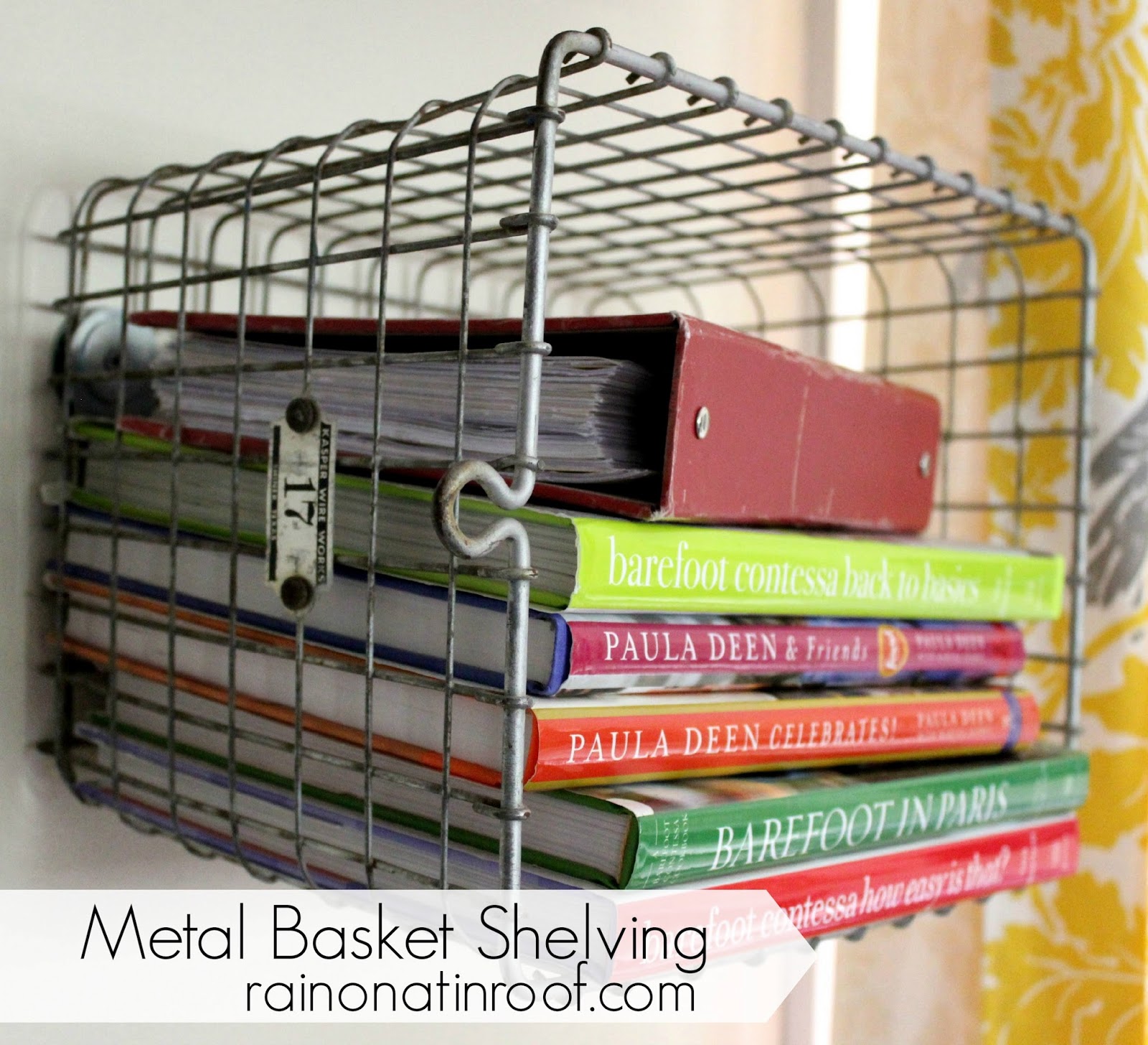 Wall Shelves With Baskets