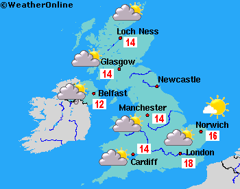 Weather Forecast England