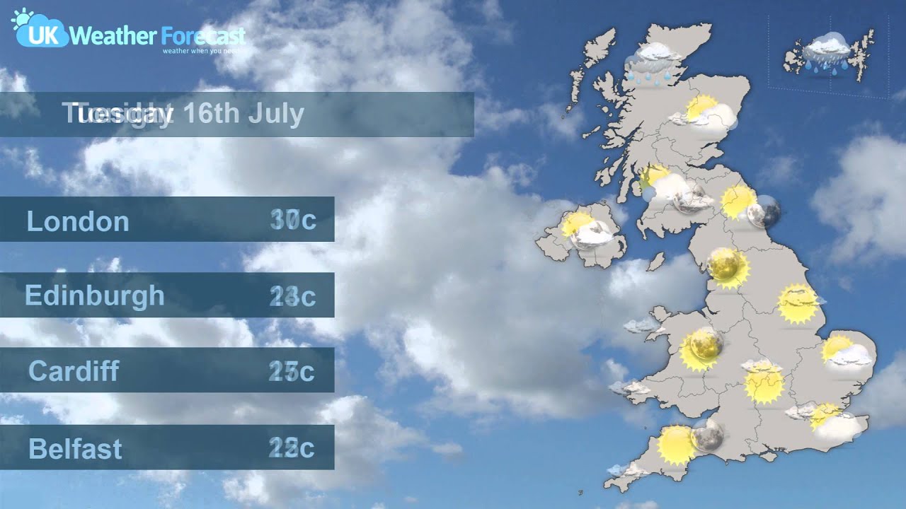 Weather Forecast England July 2013