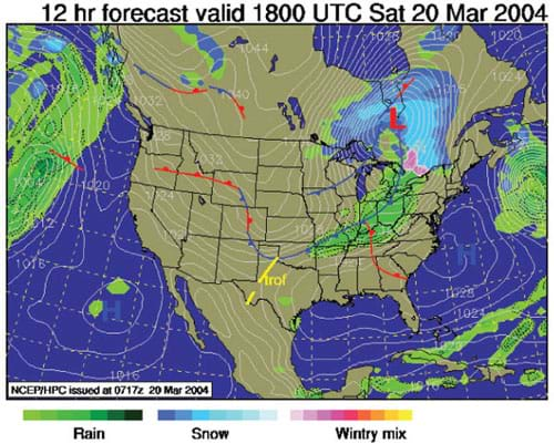 Weather Forecast Map