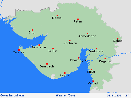 Weather Forecast Map India