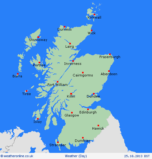 Weather Forecast Map Uk