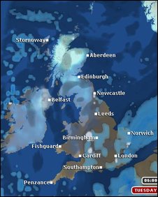 Weather Forecast Map Uk