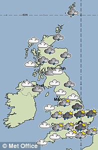 Weather Forecast Map Uk