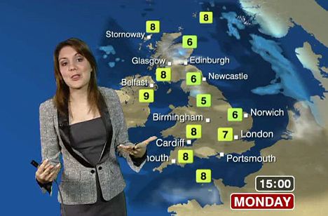 Weather Forecast Map Uk