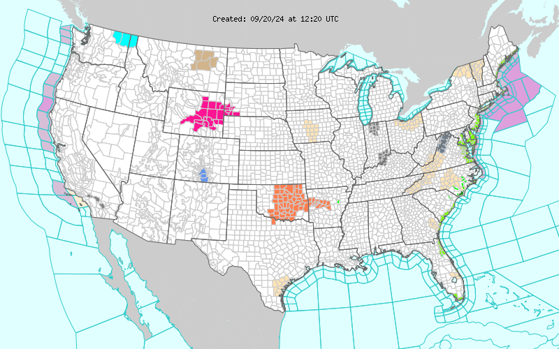 Weather Forecast Map Usa