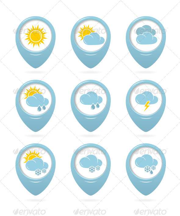 Weather Forecast Symbols For Children