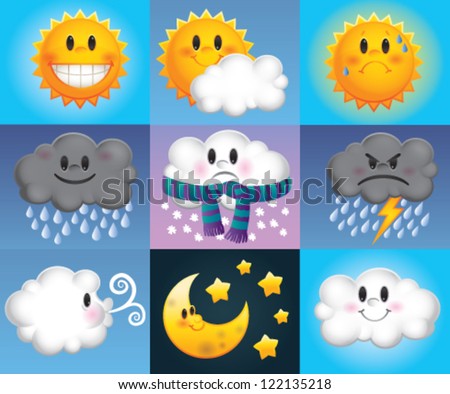 Weather Forecast Symbols For Kids