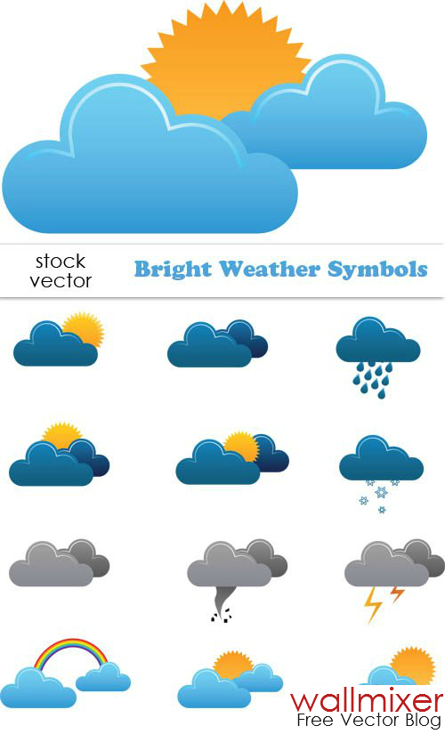 Weather Forecast Symbols For Kids