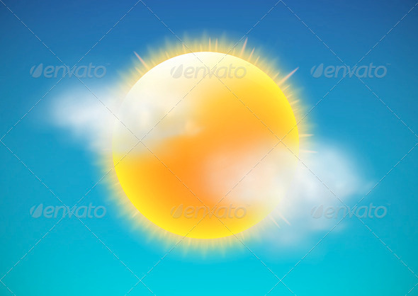 Weather Forecast Symbols Sunny