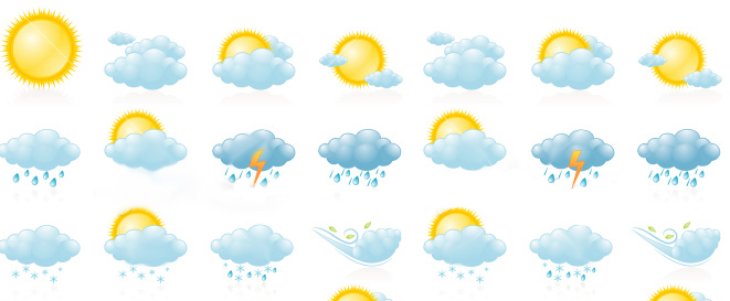 Weather Icons For Kids