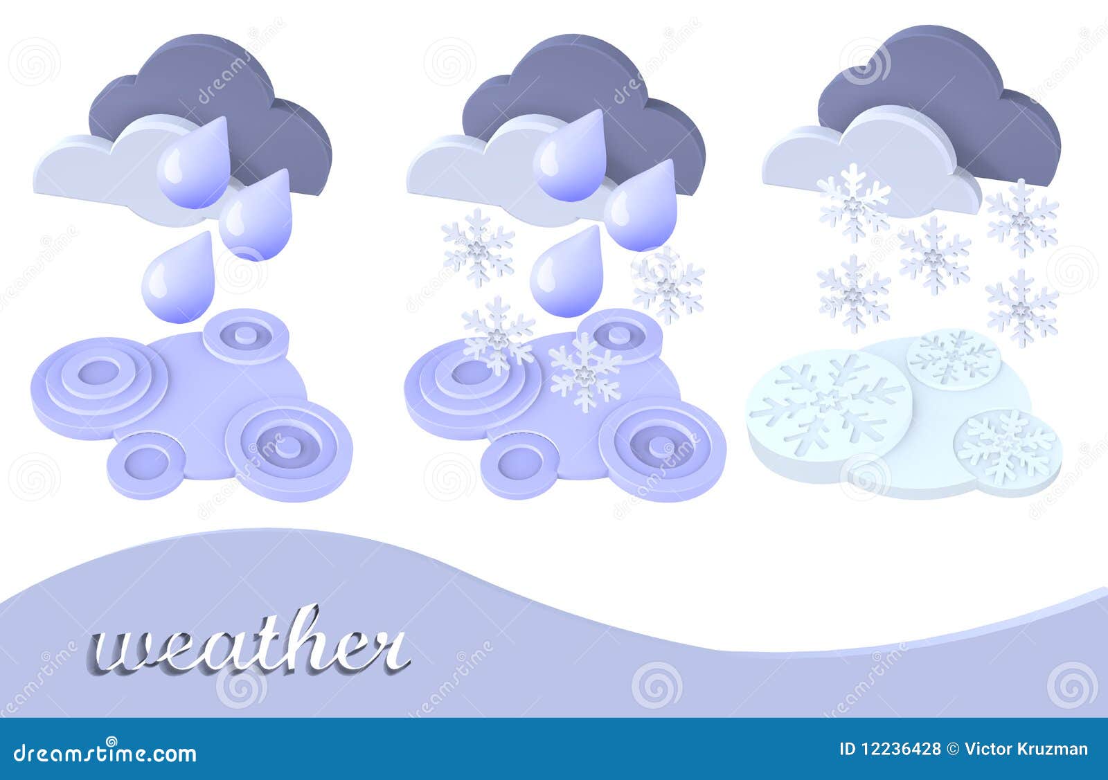 Weather Symbols Snow