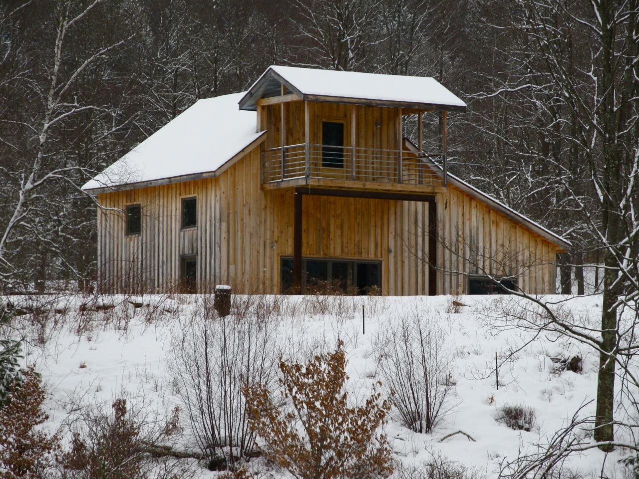 Weathering Steel Siding