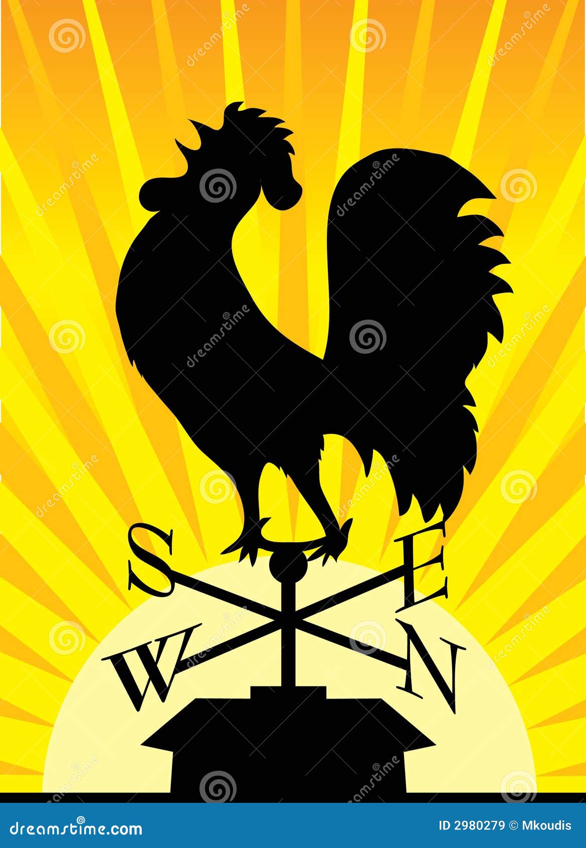 Weathervane Rooster