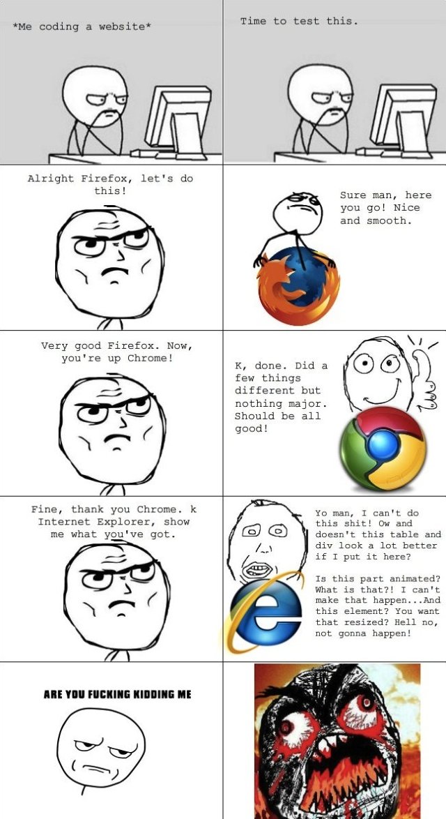 Web Developer Meme