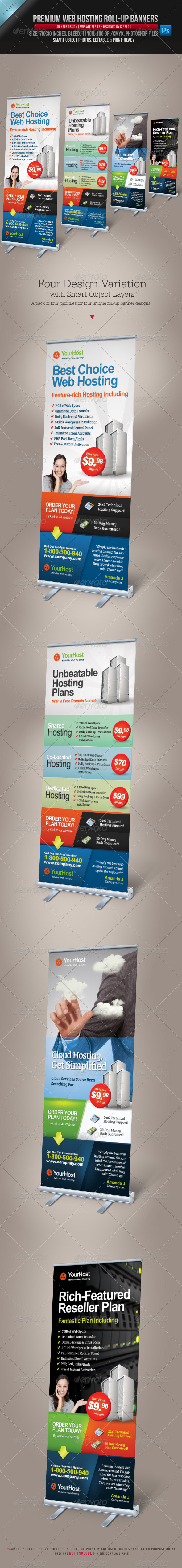 Web Hosting Banner Design