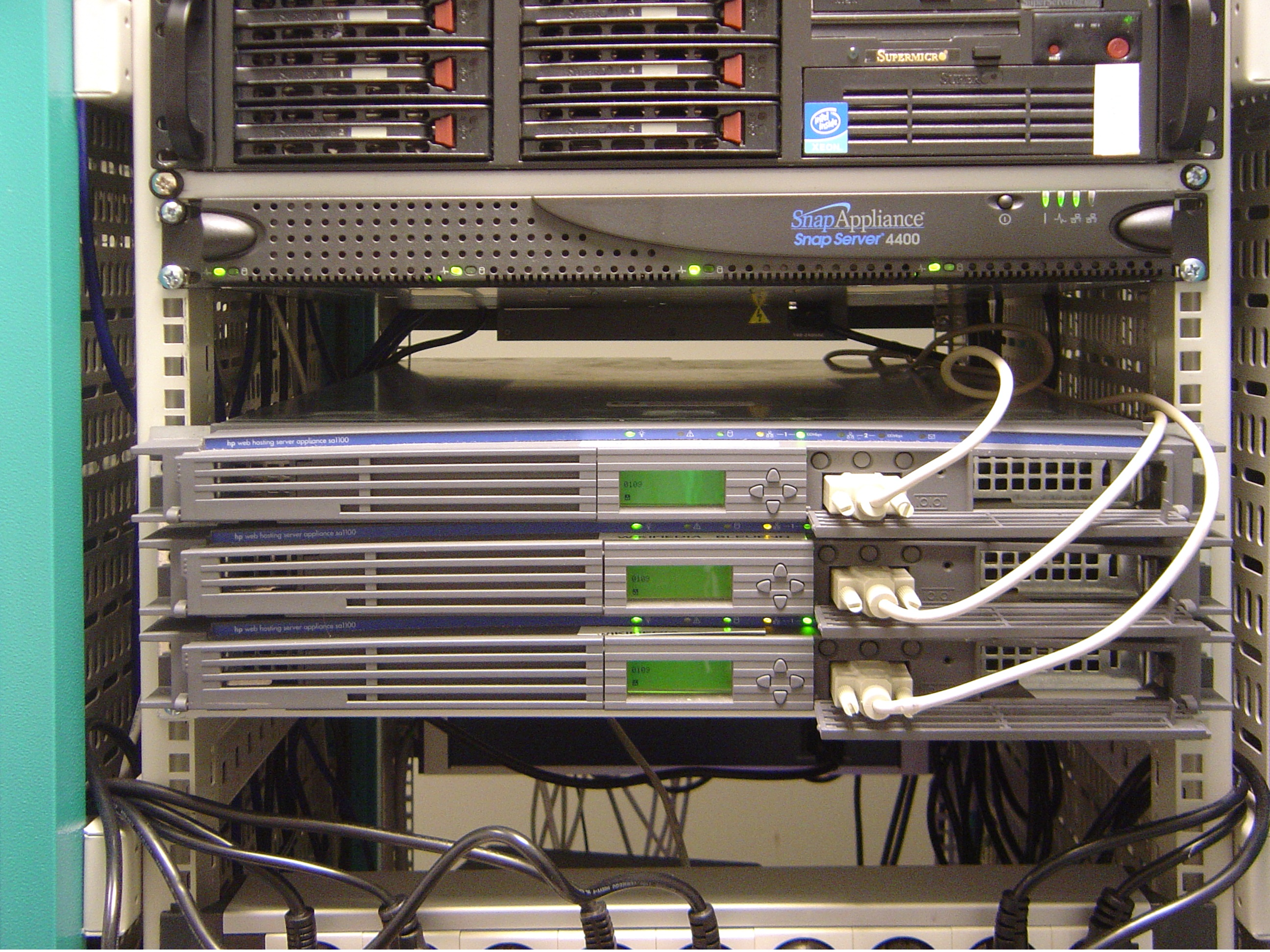 Web Hosting Server Hardware