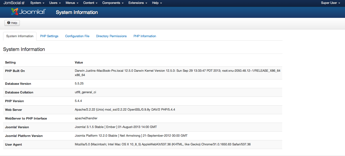 Web Hosting Server Specs