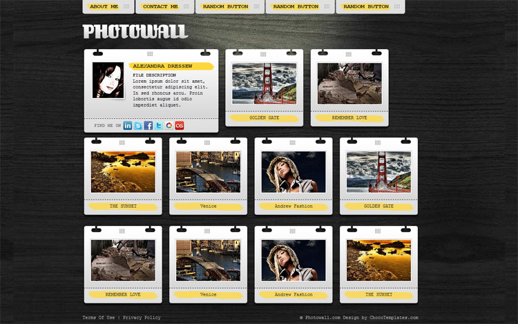 Web Pages Templates Html